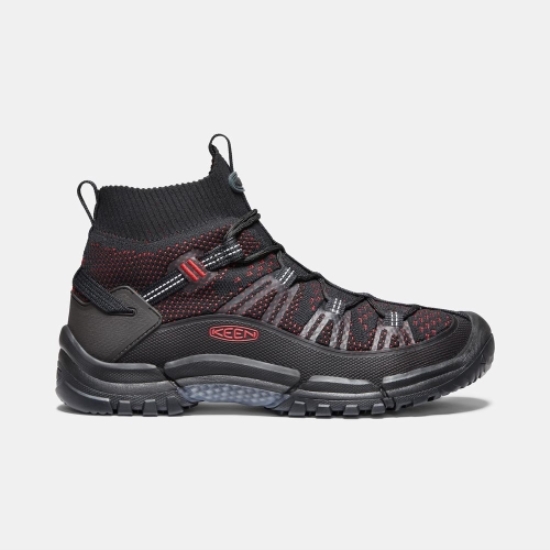 Keen Axis Evo Mid Vandringskängor Herr Svarta Röda | IRVLG8654