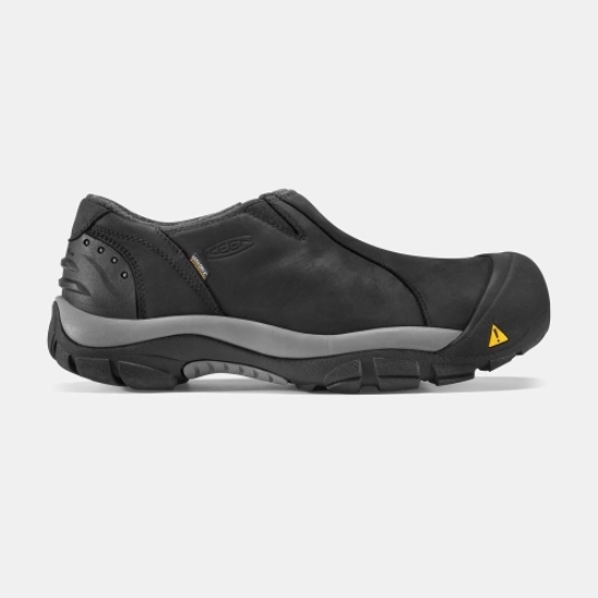 Keen Brixen Vattentäta Low Slip On Skor Herr Svarta | ONZQT7289