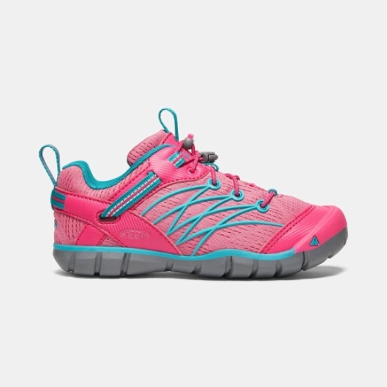 Keen Chandler Cnx Vandringsskor Barn Rosa Gröna | YSUNL3652