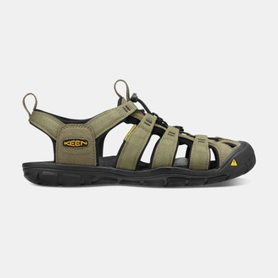 Keen Clearwater Cnx Vandringssandaler Herr Olivgröna Svarta | ODHWC7649