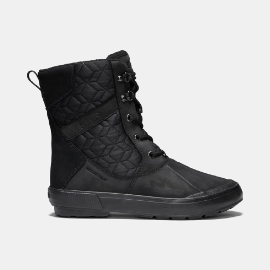 Keen Elsa II Vattentäta Quilted Vinterkängor Dam Svarta | IQPBT4690