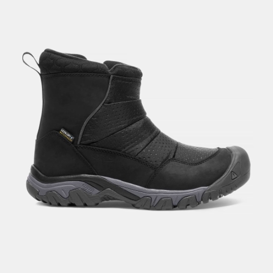 Keen Hoodoo III Low Zip Vinterkängor Dam Svarta | UJOAY8497