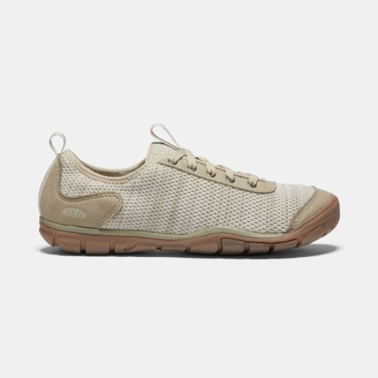 Keen Hush Knit Casual Skor Dam Beige | HGFZB8546