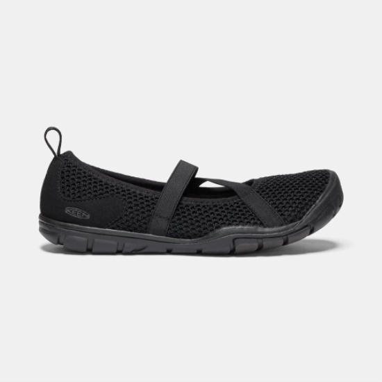 Keen Hush Knit Mary Jane Skor Dam Svarta | PRYNE9731