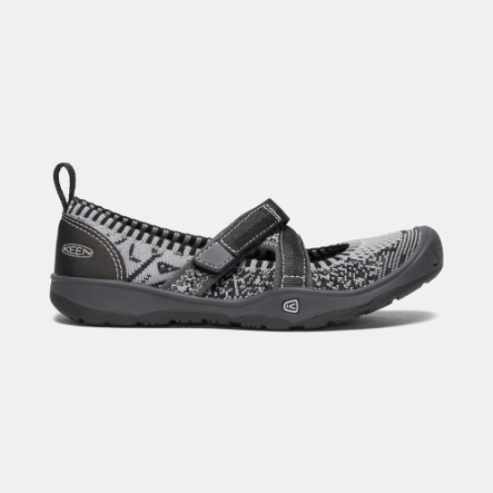 Keen Moxie Sport Mj Mary Jane Skor Barn Svarta Grå | XLIJU4170