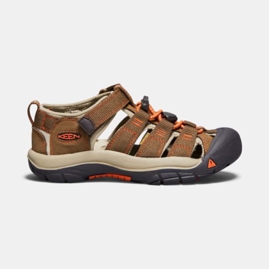 Keen Newport H2 Sandaler Barn Bruna Orange | QBHMO3257