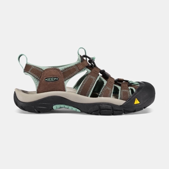 Keen Newport H2 Vandringssandaler Dam Bruna Turkos | COLTN4937