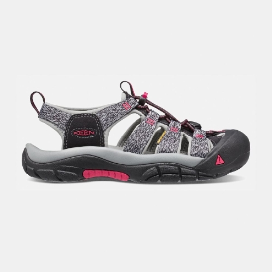 Keen Newport H2 Vandringssandaler Dam Svarta Rosa | CLYRJ5983