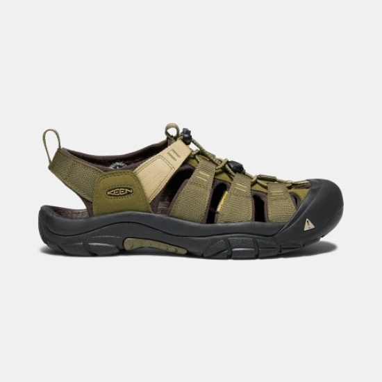 Keen Newport Hydro Vandringssandaler Herr Olivgröna Choklad | XLIEU7196