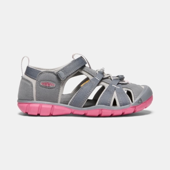 Keen Seacamp II Cnx Sandaler Barn Grå Rosa | SURLT2318