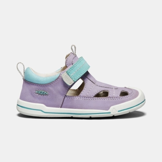 Keen Sprout Fisherman Sandaler Barn Lavendel Turkos | CRZEP9841