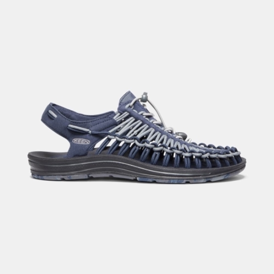 Keen Uneek Sandaler Herr Blå Grå | FBOUG7938