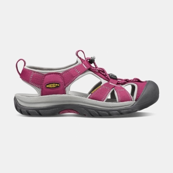 Keen Venice H2 Sandaler Dam Röda Grå | ZKSRO6985