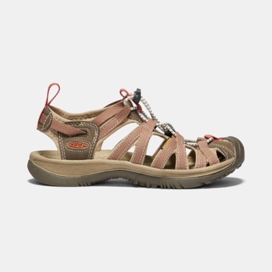 Keen Whisper Vandringssandaler Dam Khaki | ZSKFD9371