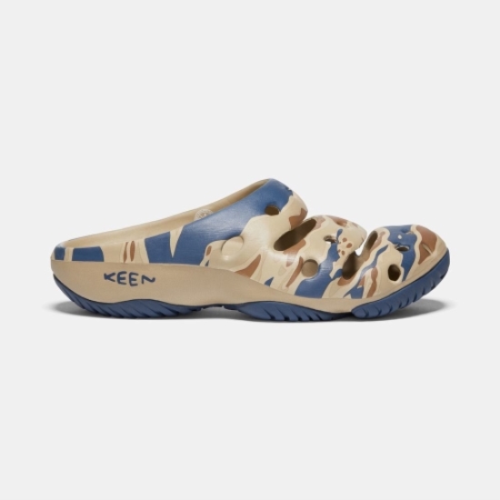 Keen Yogui Arts Sandaler Herr Khaki Blå | GXMYK1075