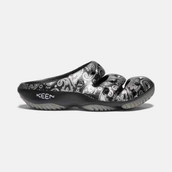 Keen Yogui Arts Sandaler Herr Svarta Silver | YARKU7180
