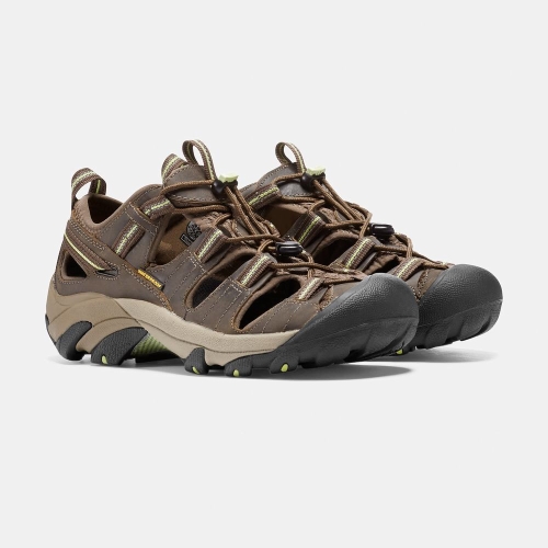 Keen Arroyo II Vandringssandaler Dam Choklad Gröna | EWOLF9816