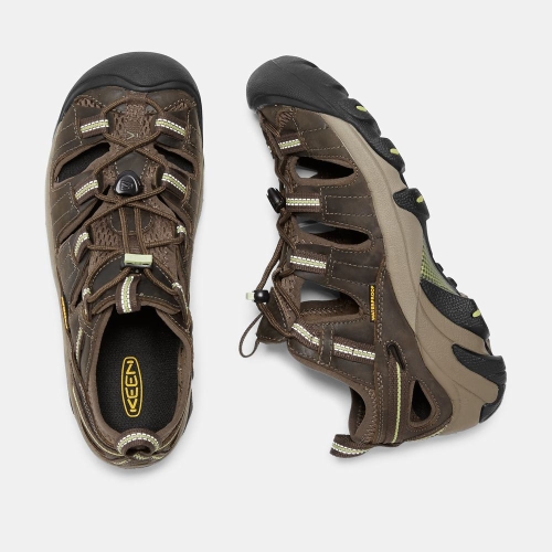Keen Arroyo II Vandringssandaler Dam Choklad Gröna | EWOLF9816