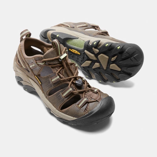 Keen Arroyo II Vandringssandaler Dam Choklad Gröna | EWOLF9816