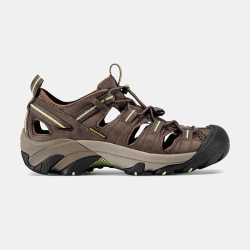 Keen Arroyo II Vandringssandaler Dam Choklad Gröna | EWOLF9816