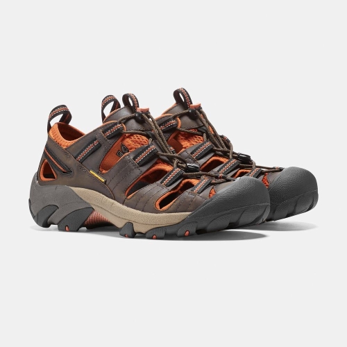 Keen Arroyo II Vandringssandaler Herr Choklad Orange | GYTBQ1926