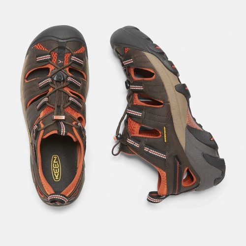 Keen Arroyo II Vandringssandaler Herr Choklad Orange | GYTBQ1926