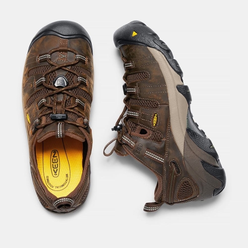 Keen Atlanta Cool Esd Soft Tå Arbetsskor Herr Bruna | TUQKI0928