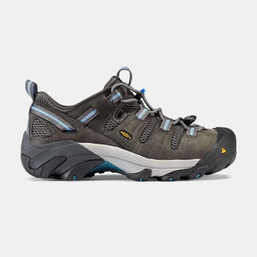 Keen Atlanta Cool Esd Steel Tå Arbetsskor Dam Mörkolivgröna | QILEZ9817