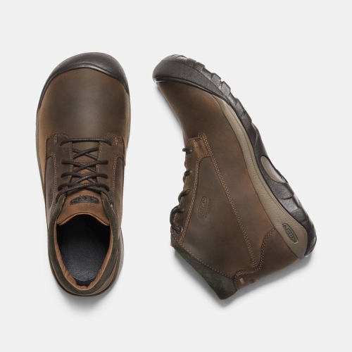 Keen Austin Vanliga Vattentäta Casual Skor Herr Bruna | RIAWZ8601