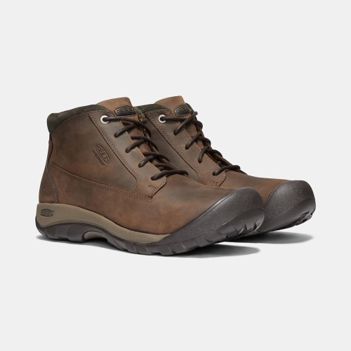 Keen Austin Vanliga Vattentäta Casual Skor Herr Bruna | RIAWZ8601