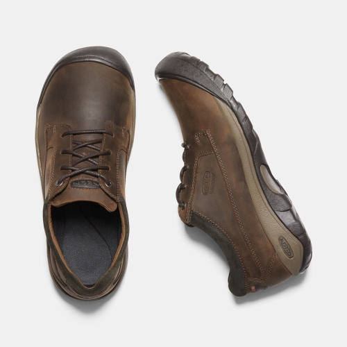 Keen Austin Vanliga Vattentäta Slip On Skor Herr Bruna | VAUPC9042