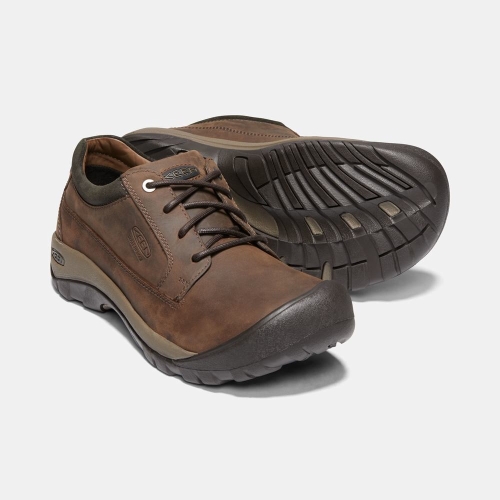 Keen Austin Vanliga Vattentäta Slip On Skor Herr Bruna | VAUPC9042