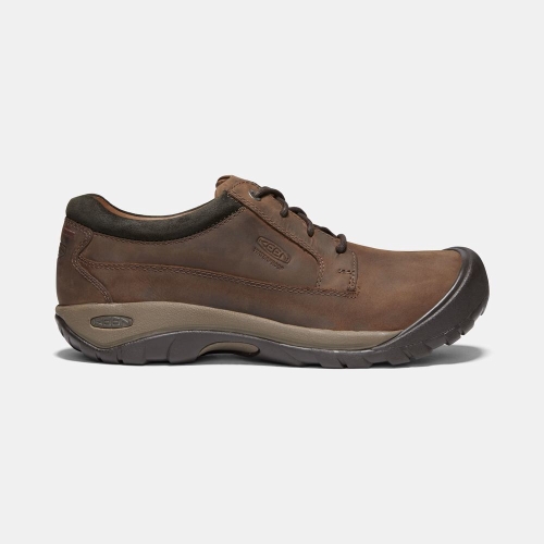 Keen Austin Vanliga Vattentäta Slip On Skor Herr Bruna | VAUPC9042