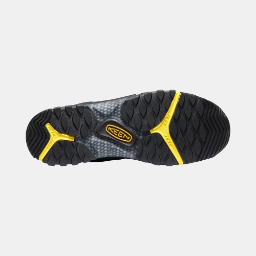 Keen Axis Evo Mid Vandringskängor Herr Blå Gula Svarta | OWIJQ7614