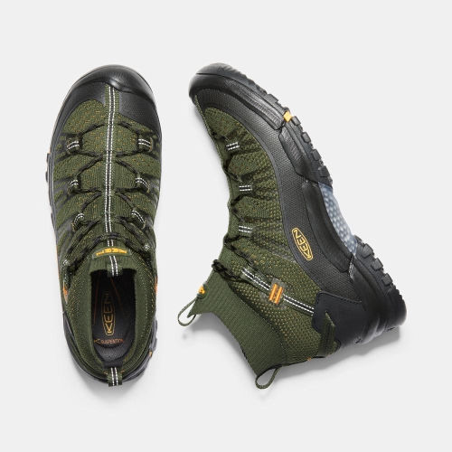 Keen Axis Evo Mid Vandringskängor Herr Olivgröna Svarta | BGNEC9742