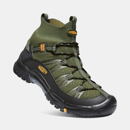 Keen Axis Evo Mid Vandringskängor Herr Olivgröna Svarta | BGNEC9742