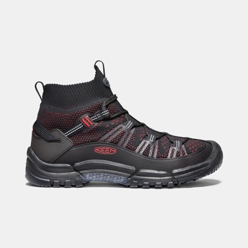 Keen Axis Evo Mid Vandringskängor Herr Svarta Röda | IRVLG8654