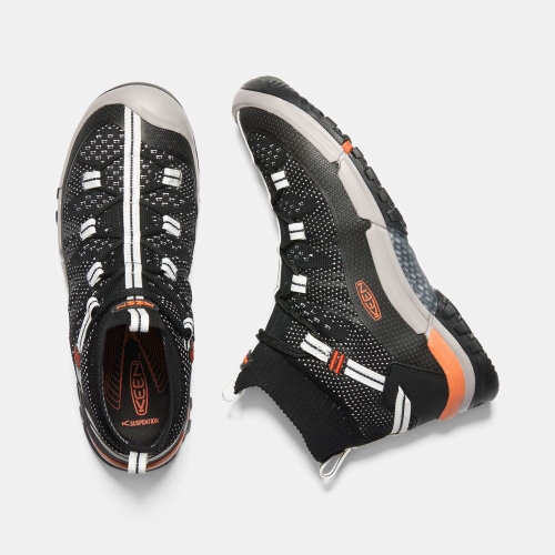 Keen Axis Evo Mid Vandringskängor Herr Svarta | NDRXI4238