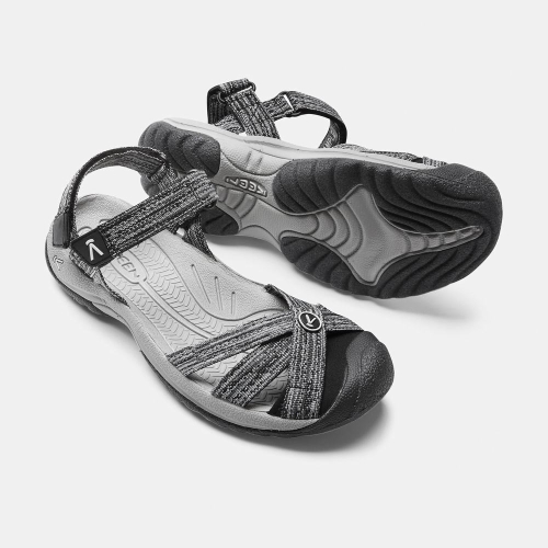 Keen Bali Rem Sandaler Dam Grå Svarta | MARBP4107