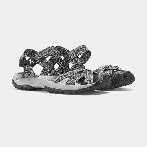 Keen Bali Rem Sandaler Dam Grå Svarta | MARBP4107