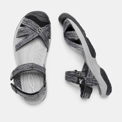 Keen Bali Rem Sandaler Dam Grå Svarta | MARBP4107