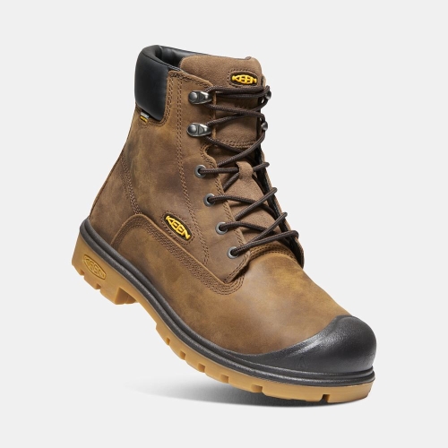 Keen Baltimore 6 600g Insulated Vattentäta Steel Tå Arbetskängor Herr Bruna | SZGJD2837