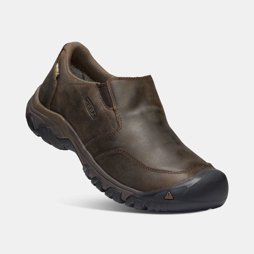 Keen Brixen II Vattentäta Slip On Skor Herr Mörkbruna | KJPIT1973