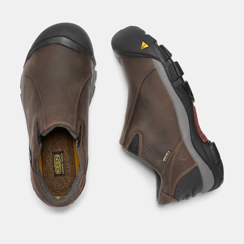 Keen Brixen Vattentäta Low Slip On Skor Herr Bruna | ENVCA1630