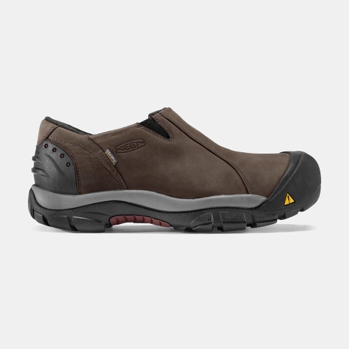 Keen Brixen Vattentäta Low Slip On Skor Herr Bruna | ENVCA1630