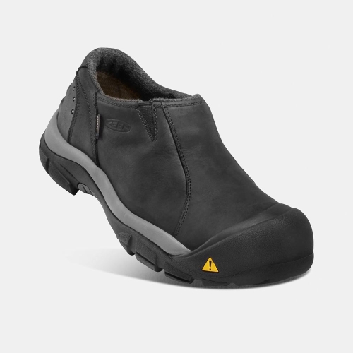 Keen Brixen Vattentäta Low Slip On Skor Herr Svarta | ONZQT7289