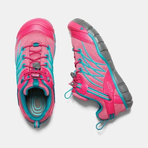 Keen Chandler Cnx Vandringsskor Barn Rosa Gröna | YSUNL3652