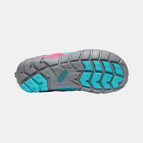Keen Chandler Cnx Vandringsskor Barn Rosa Gröna | YSUNL3652
