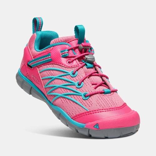 Keen Chandler Cnx Vandringsskor Barn Rosa Gröna | YSUNL3652