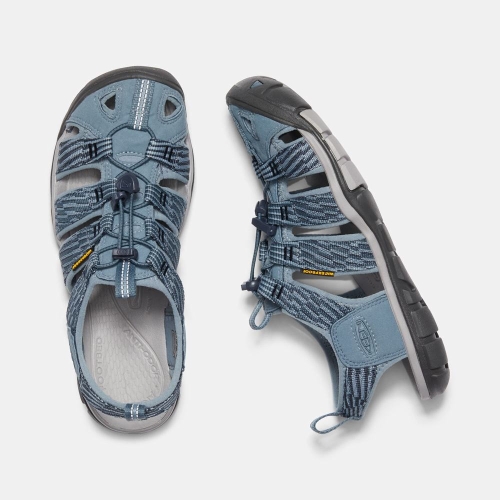 Keen Clearwater Cnx Vandringssandaler Dam Blå | IGHCJ6247